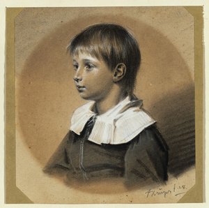 Hermann Wichmann som barn av Franz Krüger