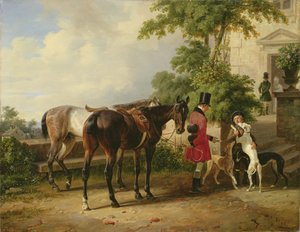Brudgummen, 1836 av Franz Krüger