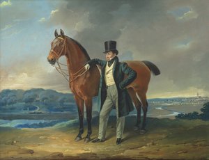 Wilhelm Christian Benecke von Groditzberg, 1828 (pastell på papper nedlagd på duk)