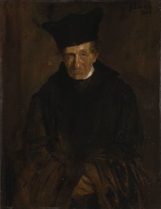 Porträtt av Ignaz von Dollinger 1799-1890, 1883.