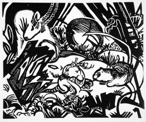Djurlegend av Franz Marc