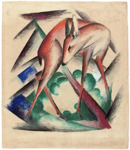 Rådjur, 1912 av Franz Marc