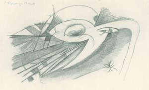 Den giriga månen av Franz Marc