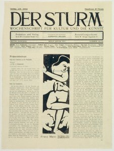 Herdinnan av Franz Marc