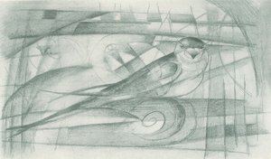 En svala av Franz Marc