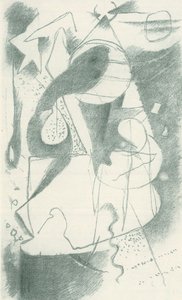 Franz Marc - Skissbok från fältet - Blad 02 av Franz Marc