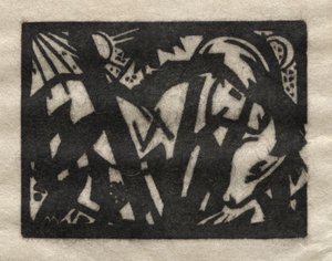 Häst av Franz Marc