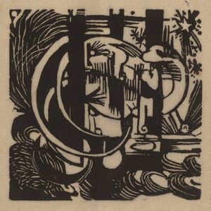 Ödlor, 1912. av Franz Marc