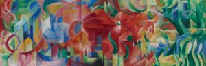 Spela formulär av Franz Marc