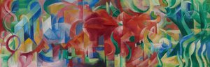 Lekfulla former av Franz Marc