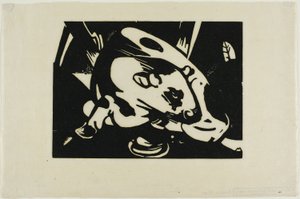 Tjuren av Franz Marc