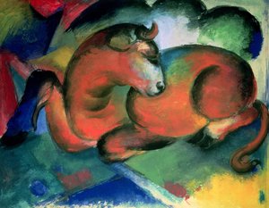 Red Bull av Franz Marc