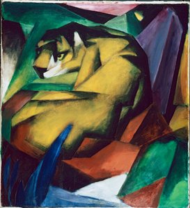 Tigern, 1912 av Franz Marc