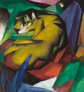 Tiger av Franz Marc