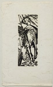 drickande häst av Franz Marc
