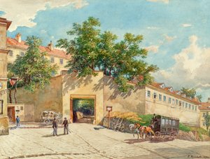 Polisfängelset på Theobaldgasse i Wien