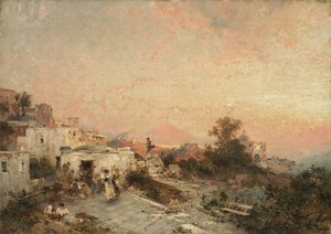 La Tarantella, Posilipo, Neapel, ca 1895