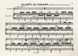 Inledande anteckningar om Ave Maria av Franz Schubert (1797-1828) av Franz Schubert
