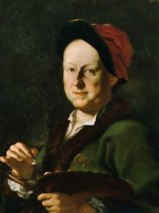 Stridmålaren August Querfurt av Franz Sebald Unterberger