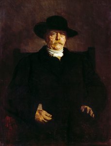 Porträtt av prins Otto von Bismarck (Schonhausen av Franz Seraph von Lenbach