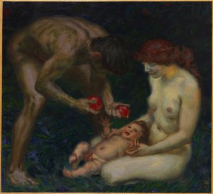Familjen Adam och Eva, 1912.