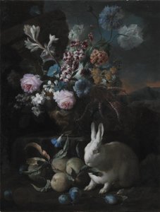 Blomma bit med kanin av Franz Werner Tamm