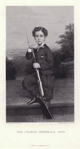 Napoleon, Prince Imperial, son till kejsar Napoleon III av Frankrike