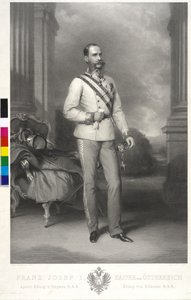 Kejsare av Österrike Franz Joseph I av Franz Xaver Winterhalter