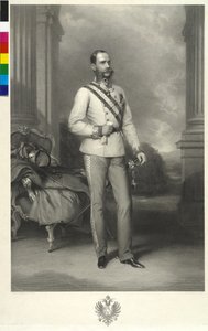 Kejsare av Österrike Franz Joseph I av Franz Xaver Winterhalter