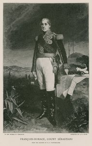 Horace Francois Bastien Sebastiani från La Porta av Franz Xaver Winterhalter