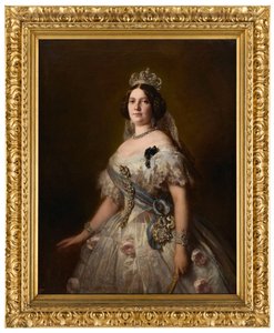 Isabella, Spaniens drottning av Franz Xaver Winterhalter
