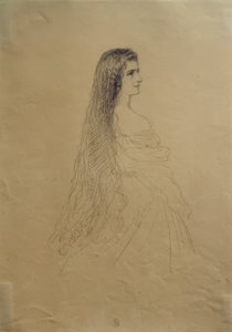 Kejsarinnan Elisabeth av Österrike av Franz Xaver Winterhalter