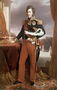 Louis-Philippe, fransmännens kung (olja på duk) av Franz Xaver Winterhalter