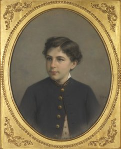 Porträtt av Alexandre Antoine, greve Colonna-Walewski 1844-1898, 1860 av Franz Xaver Winterhalter