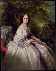 Porträtt av grevinnan Maria Ivanovna Lamsdorf, född Beck, 1859 av Franz Xaver Winterhalter