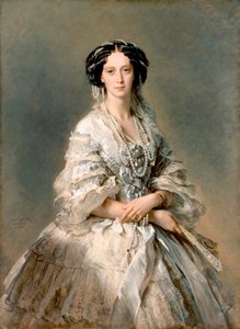 Porträtt av Maria Alexandrovna, 1857 av Franz Xaver Winterhalter