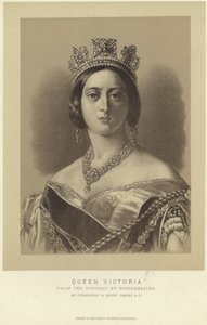 Porträtt av drottning Victoria av Franz Xaver Winterhalter
