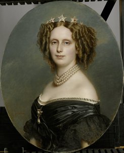 Porträtt av Sophia Frederika Mathilda (1818-77), prinsessan av Württemberg av Franz Xaver Winterhalter