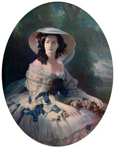 Kejsarinnan Eugenie, 1800-talet, c1920 av Franz Xaver Winterhalter
