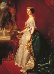 Kejsarinnan Eugenie, ca 1852 (olja på duk) av Franz Xaver Winterhalter