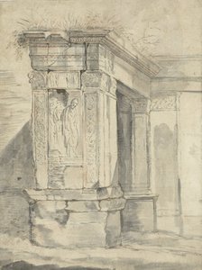 romersk ruin av Franz de Paula Ferg
