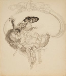 Bayros Franz von - Venus triumphans av Franz von Bayros