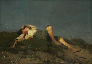 En herdepojke av Franz von Lenbach