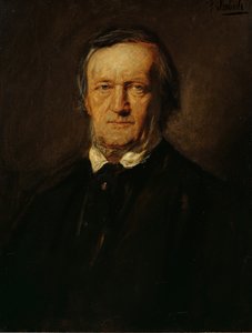 Porträtt av Richard Wagner