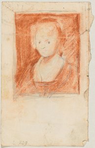 Brustbild eines jungen Mädchens; vermutlich nach Rubens av Franz von Lenbach