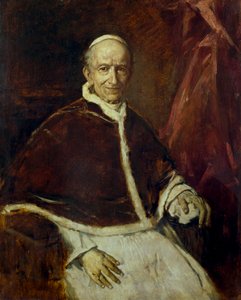 Påven Leo XIII av Franz von Lenbach