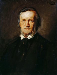 Porträtt av Richard Wagner 1813-1883.