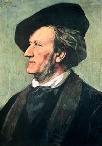 Richard Wagner 1813-1883, tysk kompositör, dirigent och essäist, sent 1800-tal