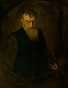 Självporträtt av Franz von Lenbach