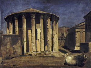 Vestas tempel i Rom av Franz von Lenbach